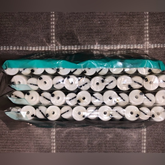 Saline care professional perming rod curlers. 4 pks of 12=48 NEW RE $40+ t&s - Picture 3 of 10